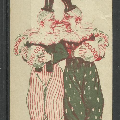 1920.- 1 db számolócédula - Mit nyertünk! - Bankház