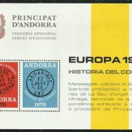 1979.- Andorra - MNH/** - blokk - Europa
