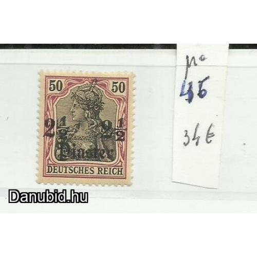 1905-06.- Deutsches Reich -MNH/**-Posta Törökországban - 2 1/2 piaster