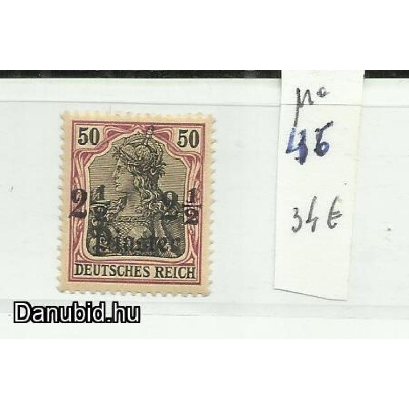 1905-06.- Deutsches Reich -MNH/**-Posta Törökországban - 2 1/2 piaster