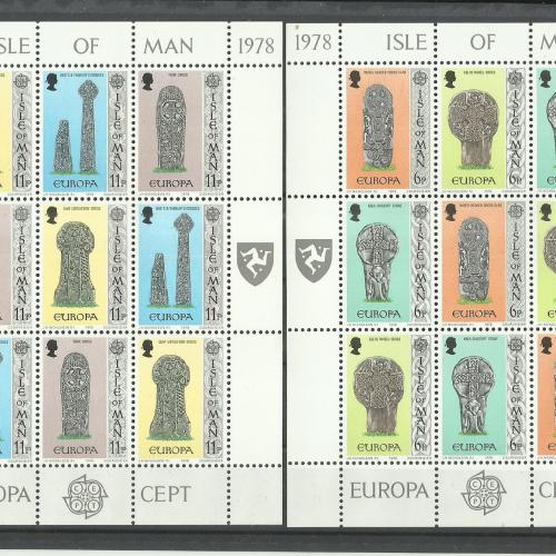 1978.- Man sziget - Isle of Man - 2 db - blokk - MNH/**