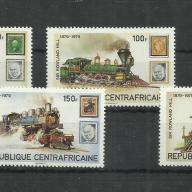 1969.- Közép-afrikai Köztársaság - MNH/**- Rowland Hill mozdonyok