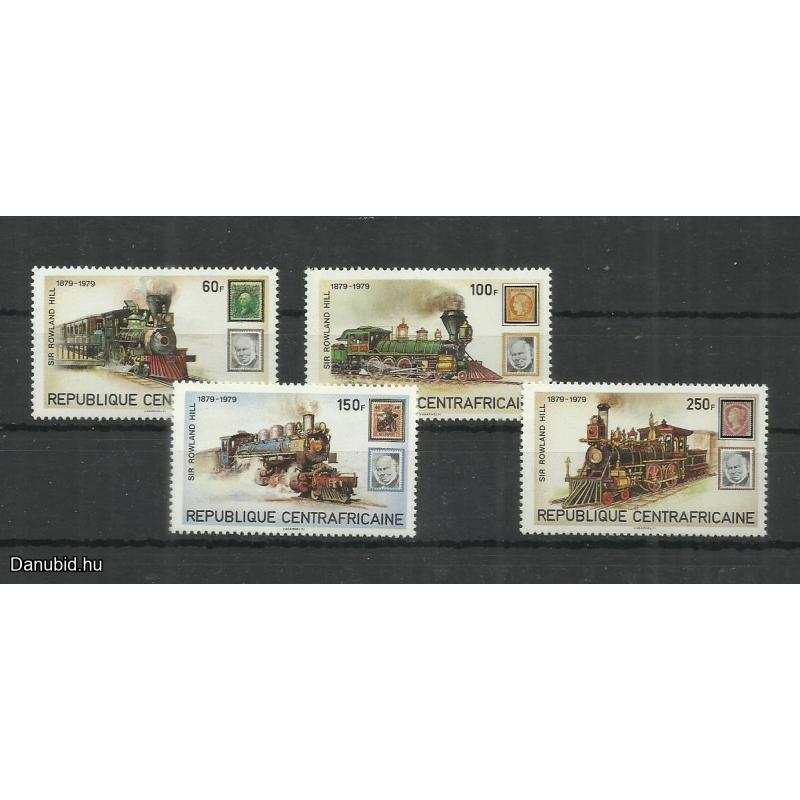 1969.- Közép-afrikai Köztársaság - MNH/**- Rowland Hill mozdonyok