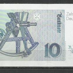 10 márka - 1989.- NSZK - Németország - UNC