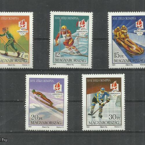 1991.- Téli Olimpia - Albertville - MNH/**