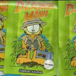 Dzsungel mánia - 3 db matrica- Magyarország 2 db