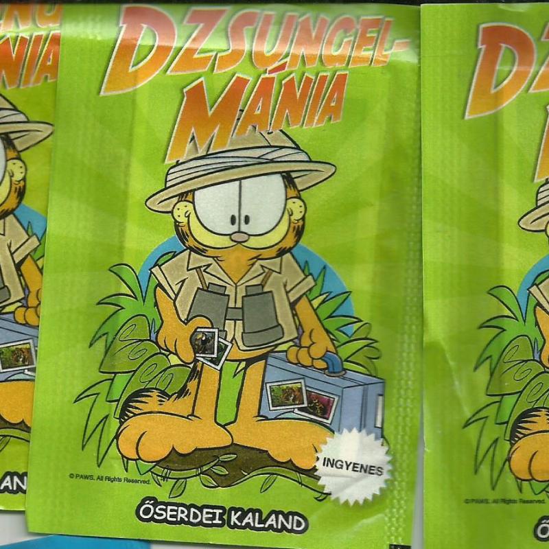 Dzsungel mánia - 3 db matrica- Magyarország 2 db