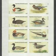 Guinea Egyenlítői 1979 - MNH/** - vágott blokk - Kacsák