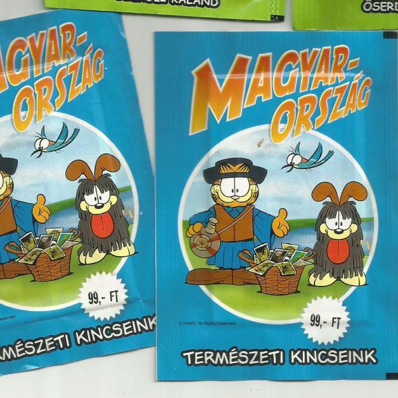 Dzsungel mánia - 3 db matrica- Magyarország 2 db