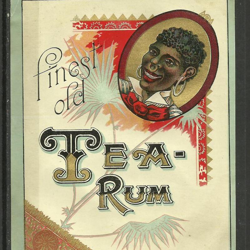 Cí­mke - Jamaika -Tea rum Jamaica