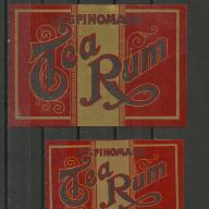 Cí­mke - Tea rum - 2 db