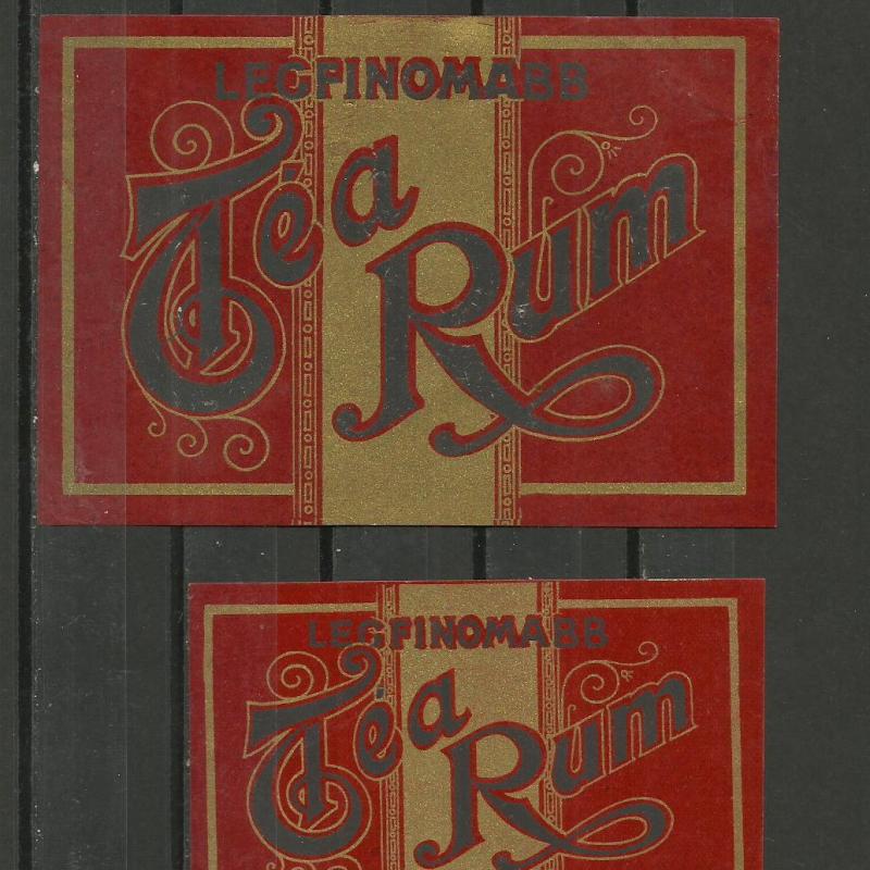 Cí­mke - Tea rum - 2 db