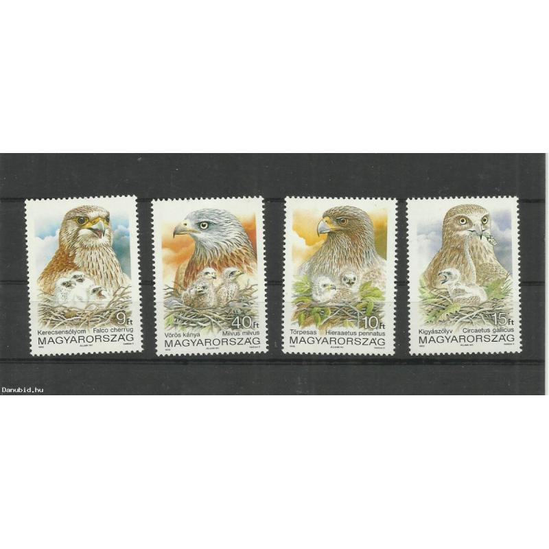 1992.-Madarak sor MNH/**-környezetvédelem