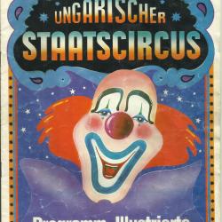 1981.- Magyar Cirkusz - műsorfüzet - Nyugat - Berlin