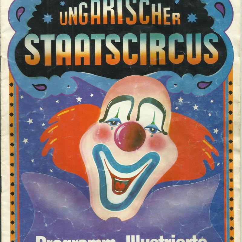 1981.- Magyar Cirkusz - műsorfüzet - Nyugat - Berlin