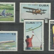 1974.- Kuba -MNH/** - A Polgári Repülési Intézet  10. évfordulója