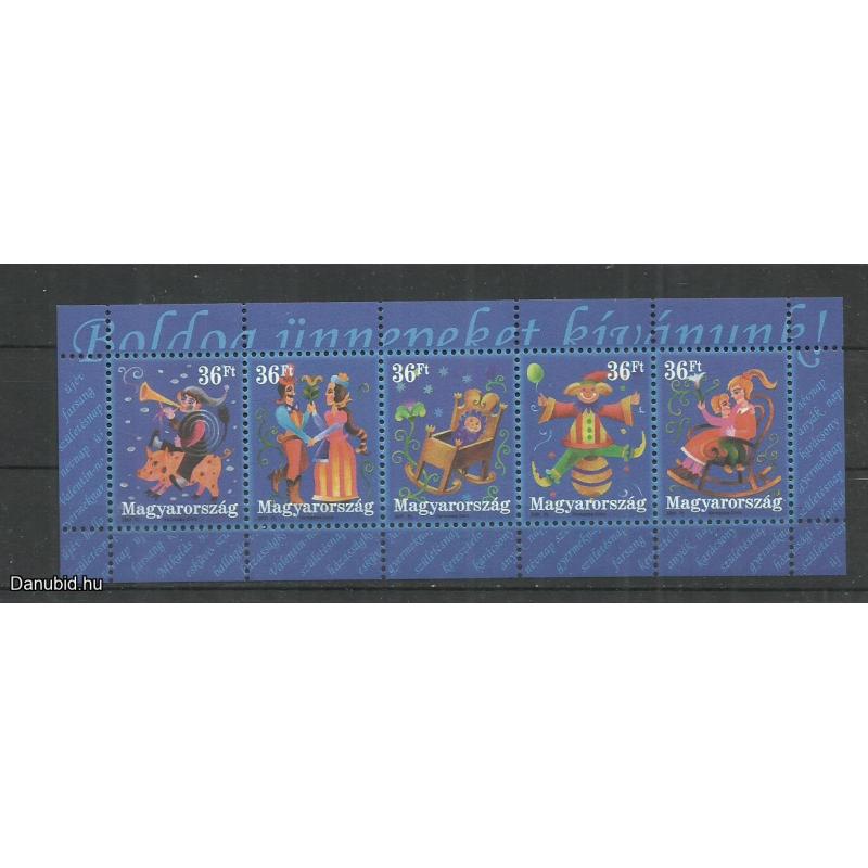 2001.- Üdvölettel -  MNH/** - blokk