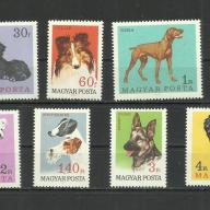 1967.- Magyar kutyafajták - MNH/** - kpl. sor