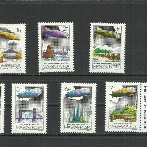 1981.- Zeppelin sor - MNH/** - kpl