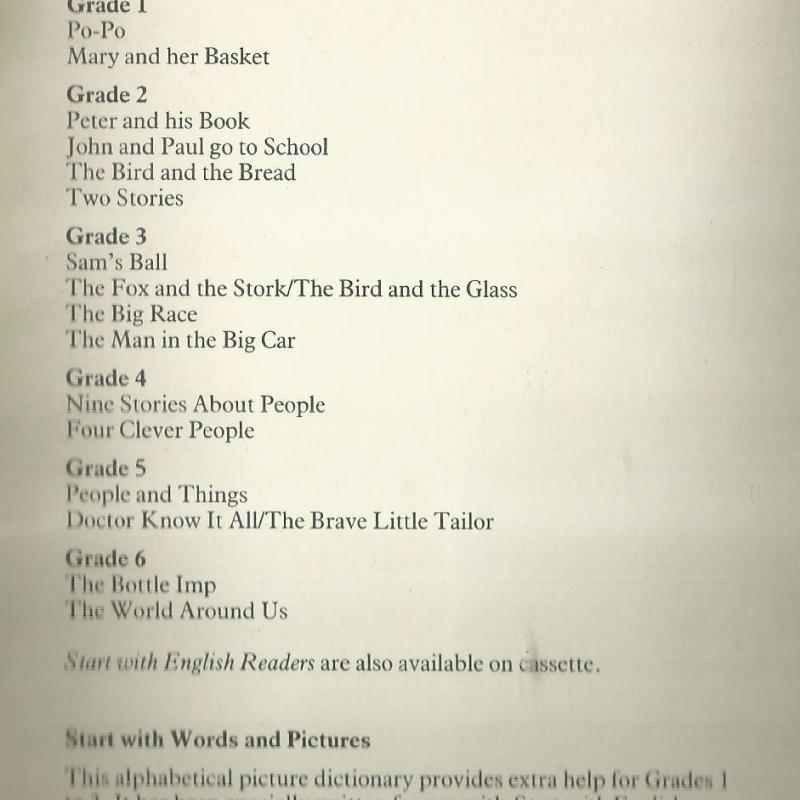 1985.- Start with English Readers: Grade 4: Four Clever People