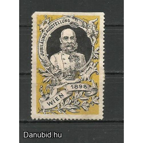 1898.- Ausztria - levélzáró - Jubileum - Ferenc József