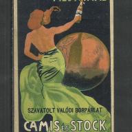1920.-  1 db számolócédula -  Medicinal Cognac- Budapest
