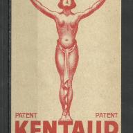 1920.-  1 db számolócédula - KENTAUR