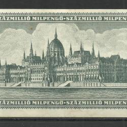 1946.- Százmillió Mllpengő -használt állapot