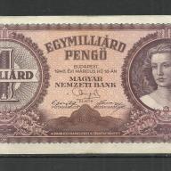 1946.- 1 milliárd pengő - aUNC