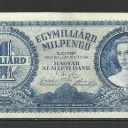 1946.- 1 milliárd milpengő - használt