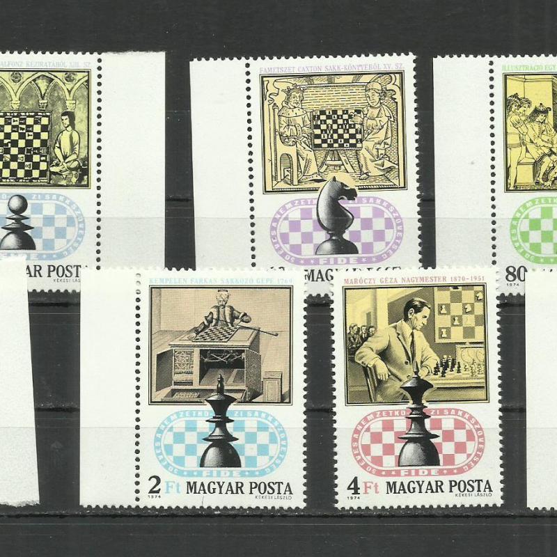 1974.-  Sakk sor - MNH/**
