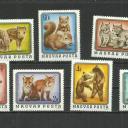 1976.- Vadállatkölykök sor - MNH/**