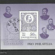 1991.- Pro Philatélia - blokk - MNH/**