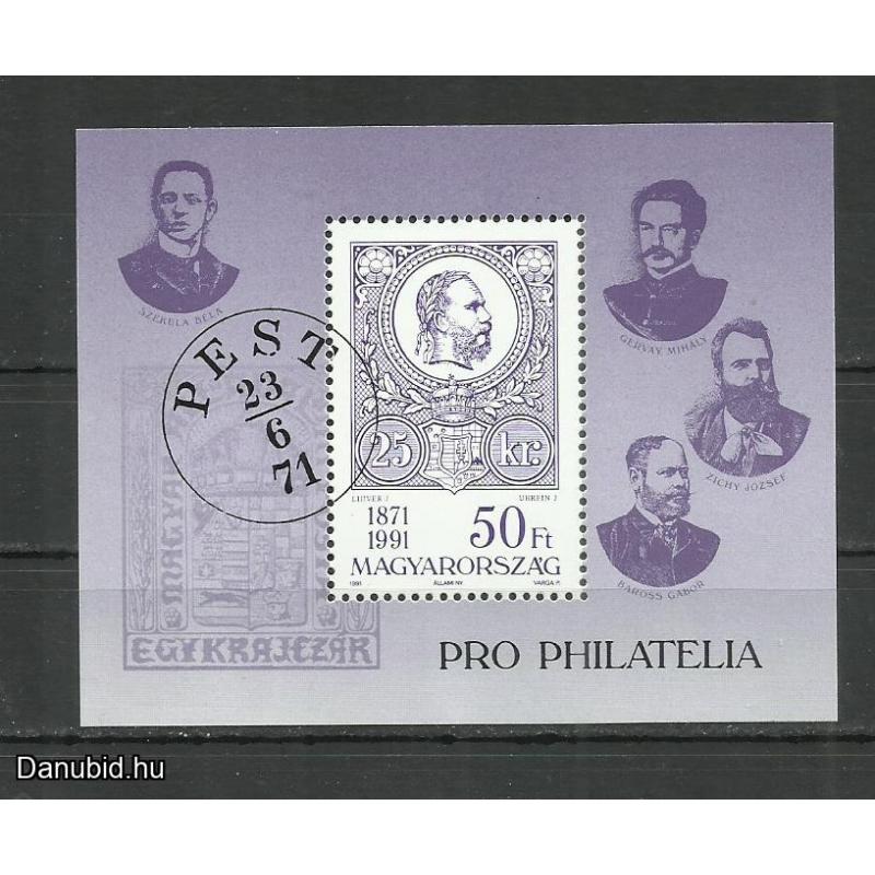 1991.- Pro Philatélia - blokk - MNH/**