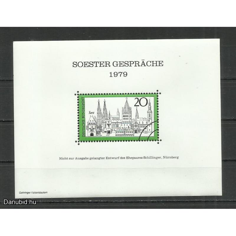 1979.- Németország - blokk - MNH/** - Soester beszélgetések
