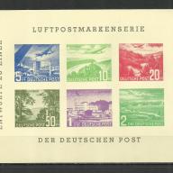 1957.- Németország - blokk - MNH/** - Különleges nyomtatás
