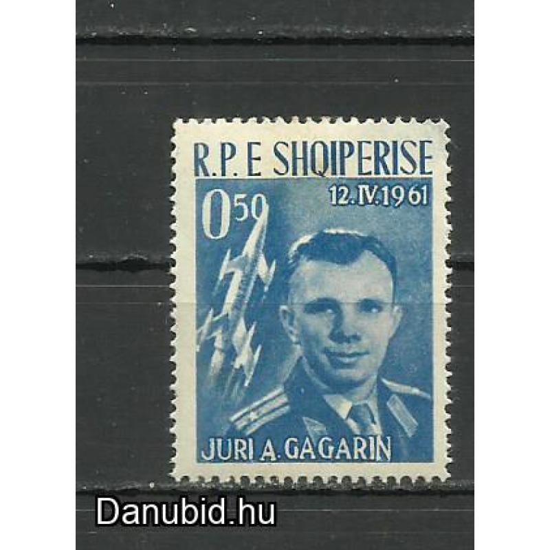 1962.- Albánia - MNH/** -  Jurij Gagarin Vosztok 1