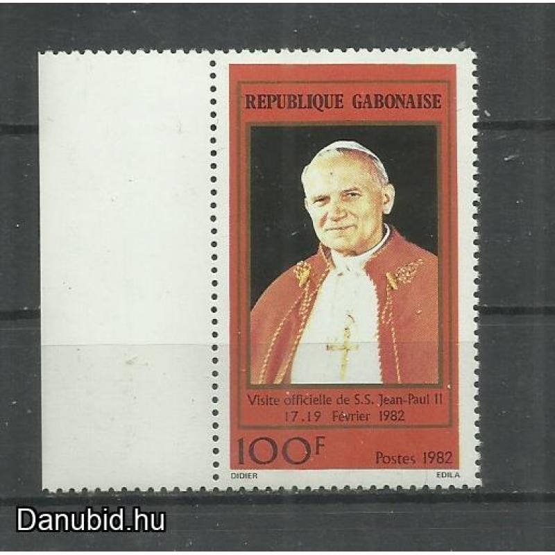 1982.-Gabon - MNH/** - II.János Pál pápa látogatása