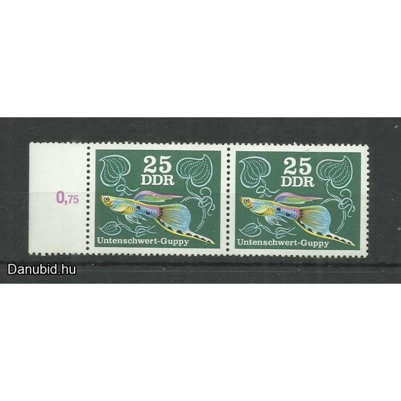 1976.- DDR - NDK - Németország - MNH/** - akváriumi hal - guppi