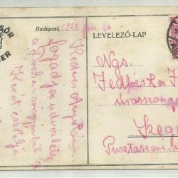 1929.- képeslap - Bak sör - Dréher - futott