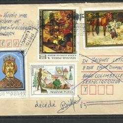 1979.- Magyarországból Franciaországba - levél - vissza küldött