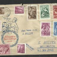 1951.- levél - Új - Zélandra - F.D.C. -
