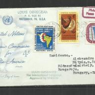 1961.- - levél eleje - F.DC.- esperanto - Latin Amerika
