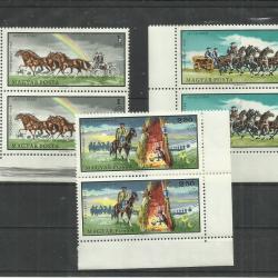 1968.- MNH/** 2 x Hortobágy - ívszél