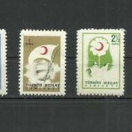 1956.- 1957.- Törökország - MNH/** - Vöröskereszt