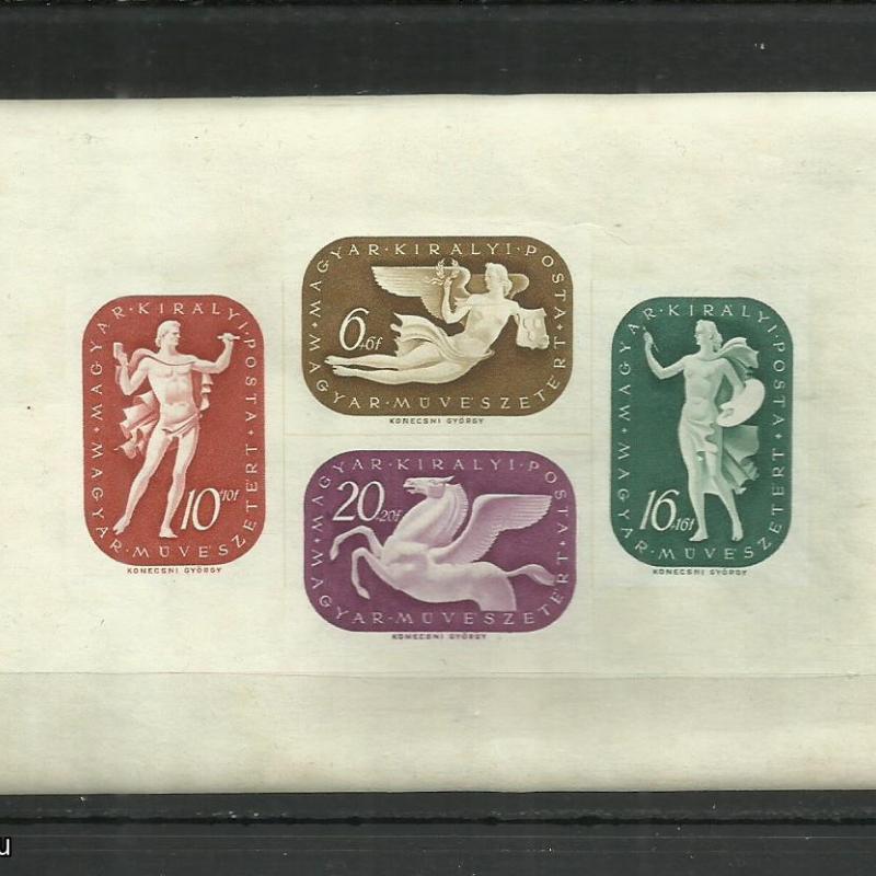 1940.- Művész - MNH/** - blokk
