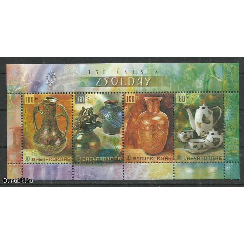 2004.- Zsolnay kerámia -  MNH/** - blokk