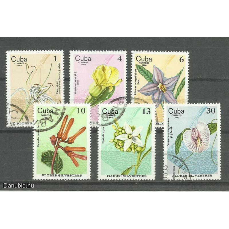 1980.- Kuba -Cuba -MNH/**- Orchidea  sor - II