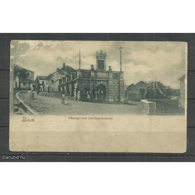 1903. - körül - Bilek - nem futott képeslap - Bosznia Hercegovina
