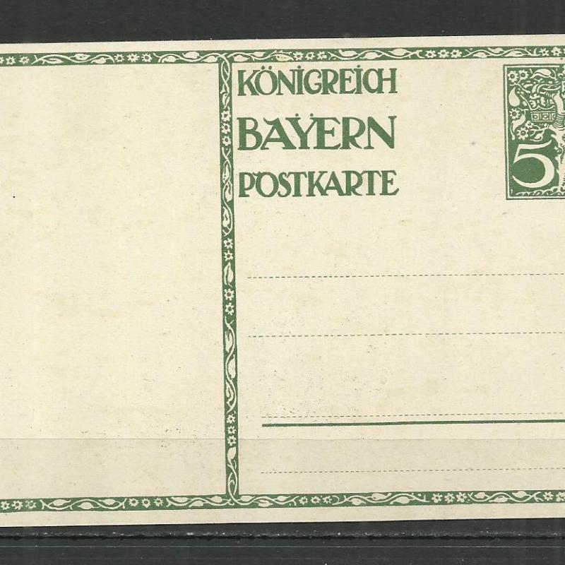 1911.- Németország Königreich Bayern Bajorország - képeslap